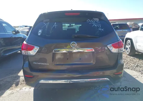 2016 Nissan Pathfinder S из США, поврежденный, VIN 5N1AR2MNXGC624825